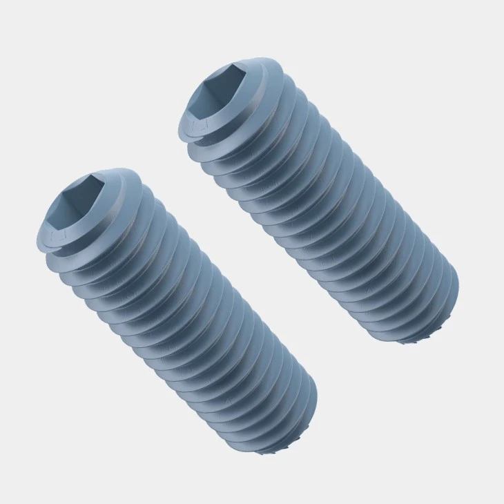 Knurled Cup Point Set Screws-AYA